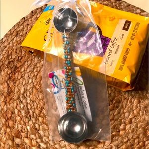 ✨✨Hand Beaded Coffee Scoop✨✨Unique Gift